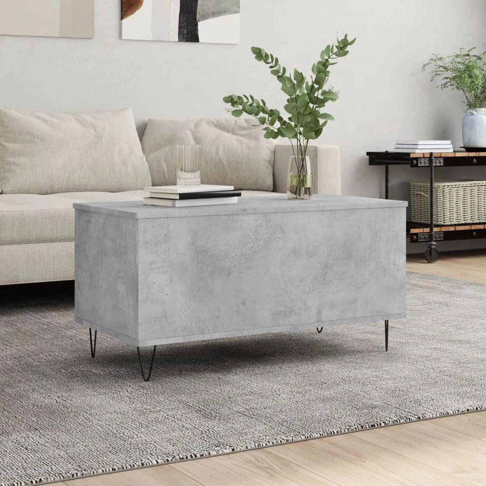 Coffee Table White 90x44.5x45 cm vidaXL Engineered Wood by vidaXL