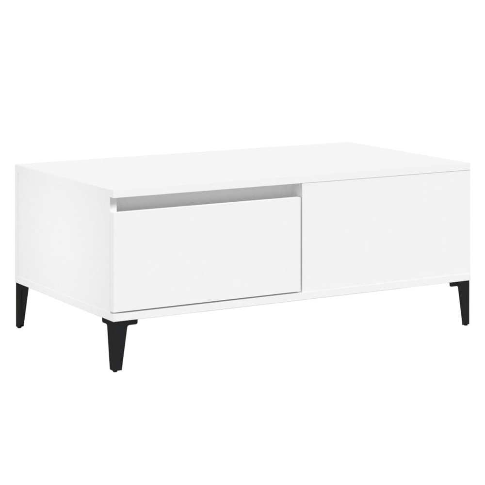 vidaXL High Quality Coffee Table White 90x50x36.5 cm vidaXL Engineered Wood - Coffee Tables Coffee Table