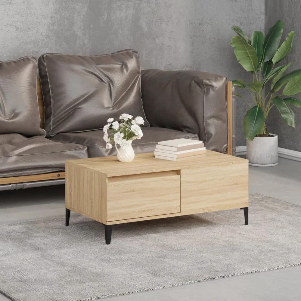 vidaXL High Quality Coffee Table White 90x50x36.5 cm vidaXL Engineered Wood - Coffee Tables Coffee Table