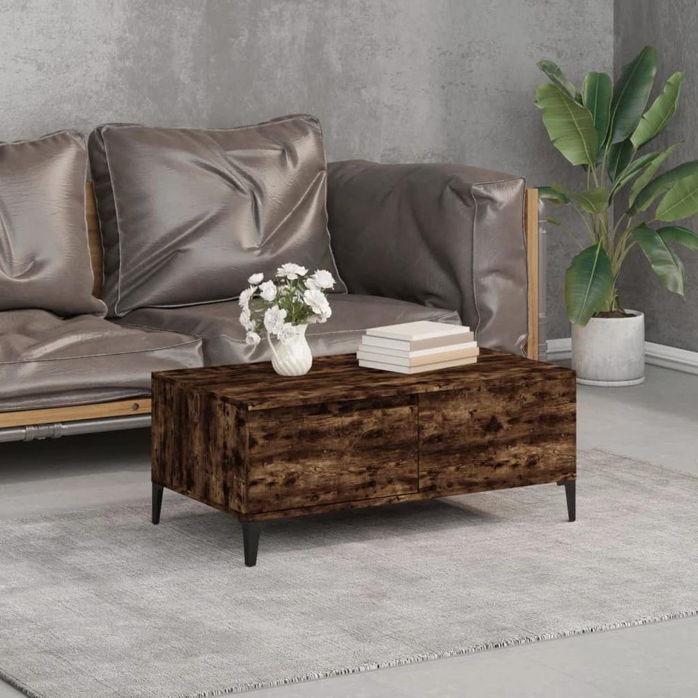 vidaXL High Quality Coffee Table White 90x50x36.5 cm vidaXL Engineered Wood - Coffee Tables Coffee Table