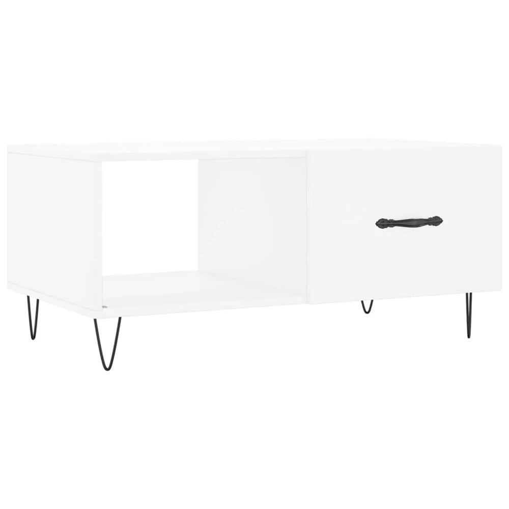 vidaXL Coffee Table White 90x50x40 cm vidaXL Engineered Wood - Coffee Tables Coffee Table