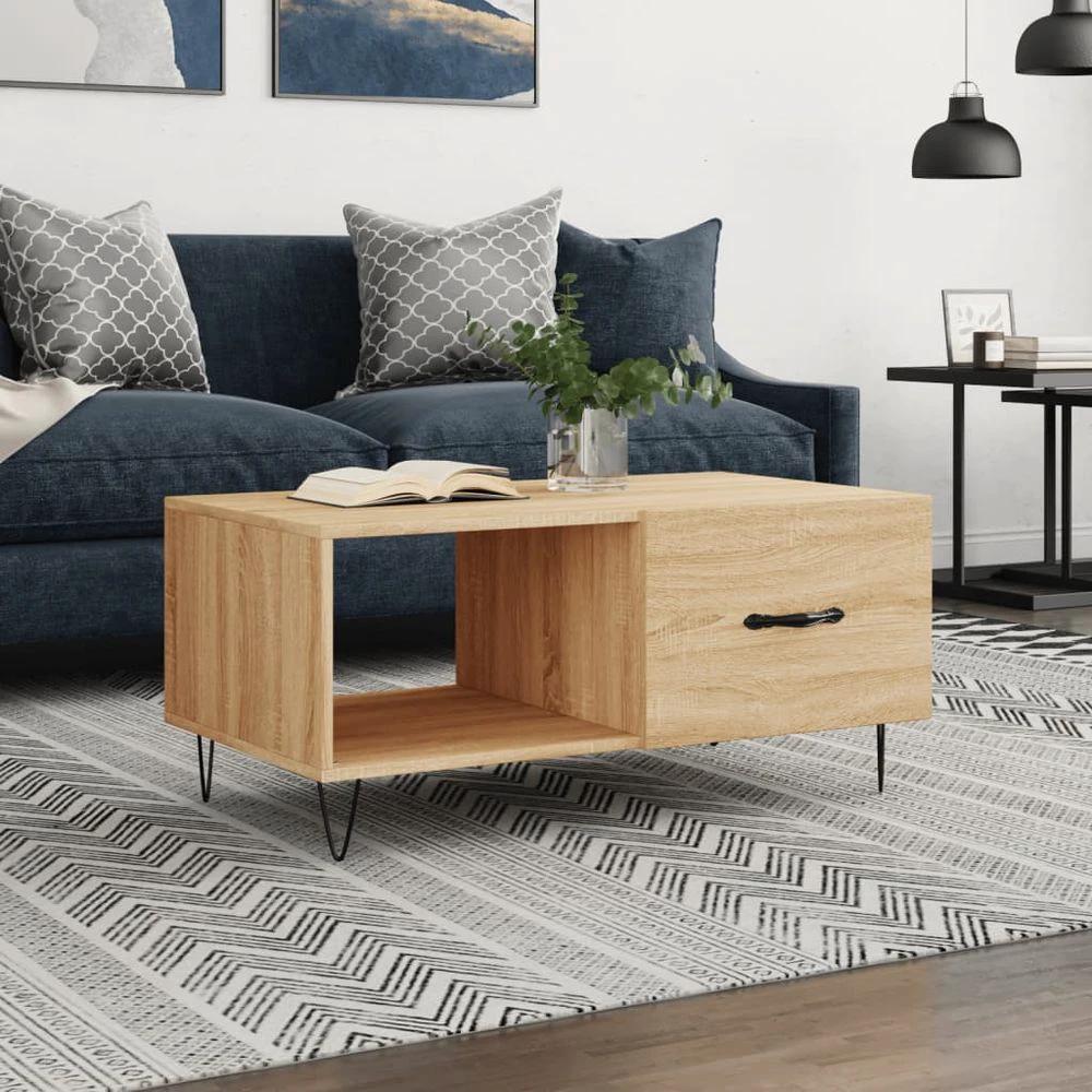 vidaXL Coffee Table White 90x50x40 cm vidaXL Engineered Wood - Coffee Tables Coffee Table