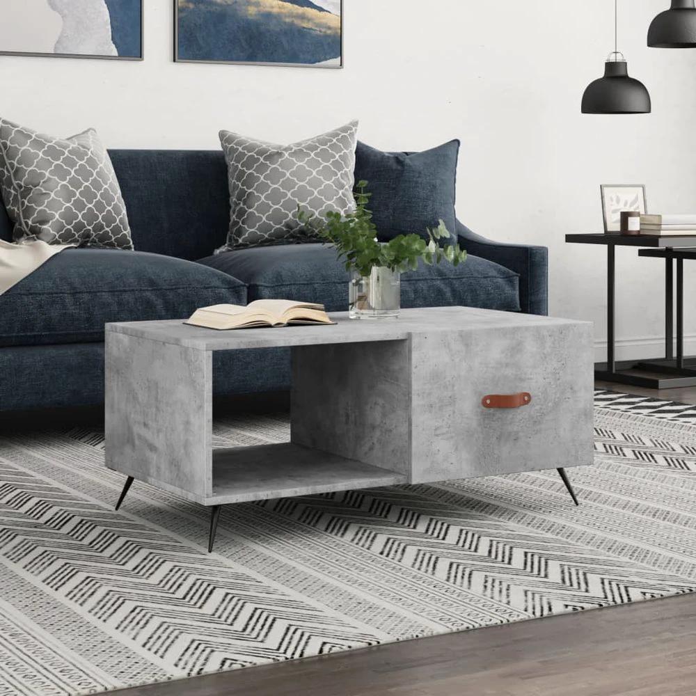 Coffee Table White 90x50x40 cm vidaXL Engineered Wood by vidaXL