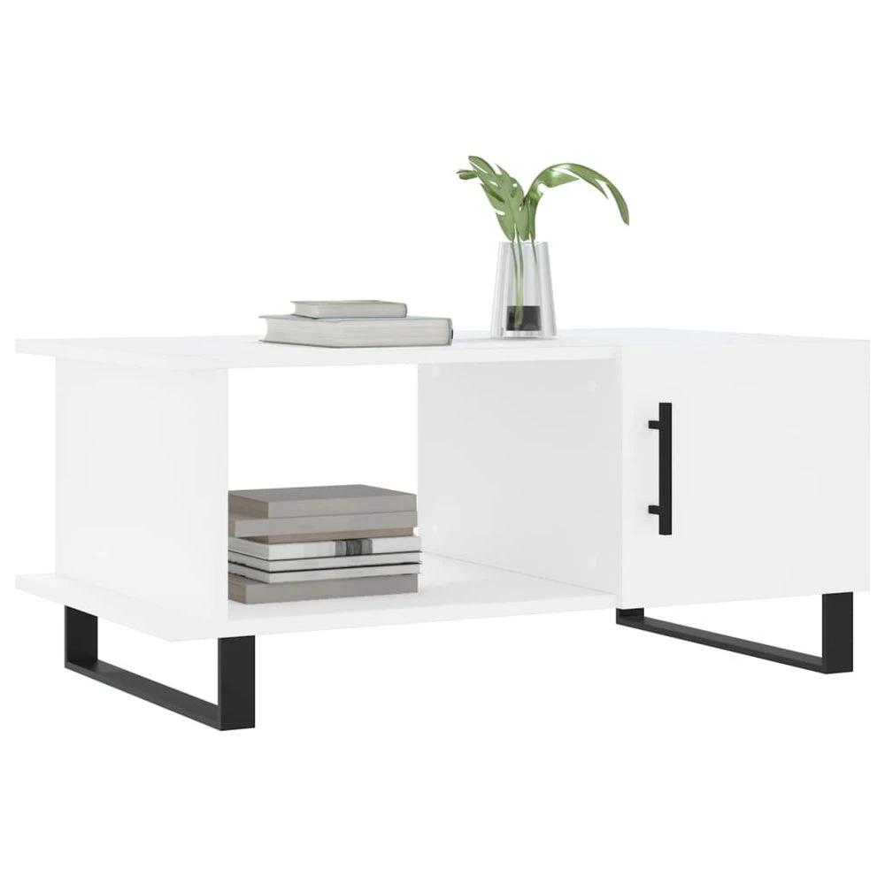 Coffee Table White 90x50x40 cm vidaXL Engineered Wood by vidaXL