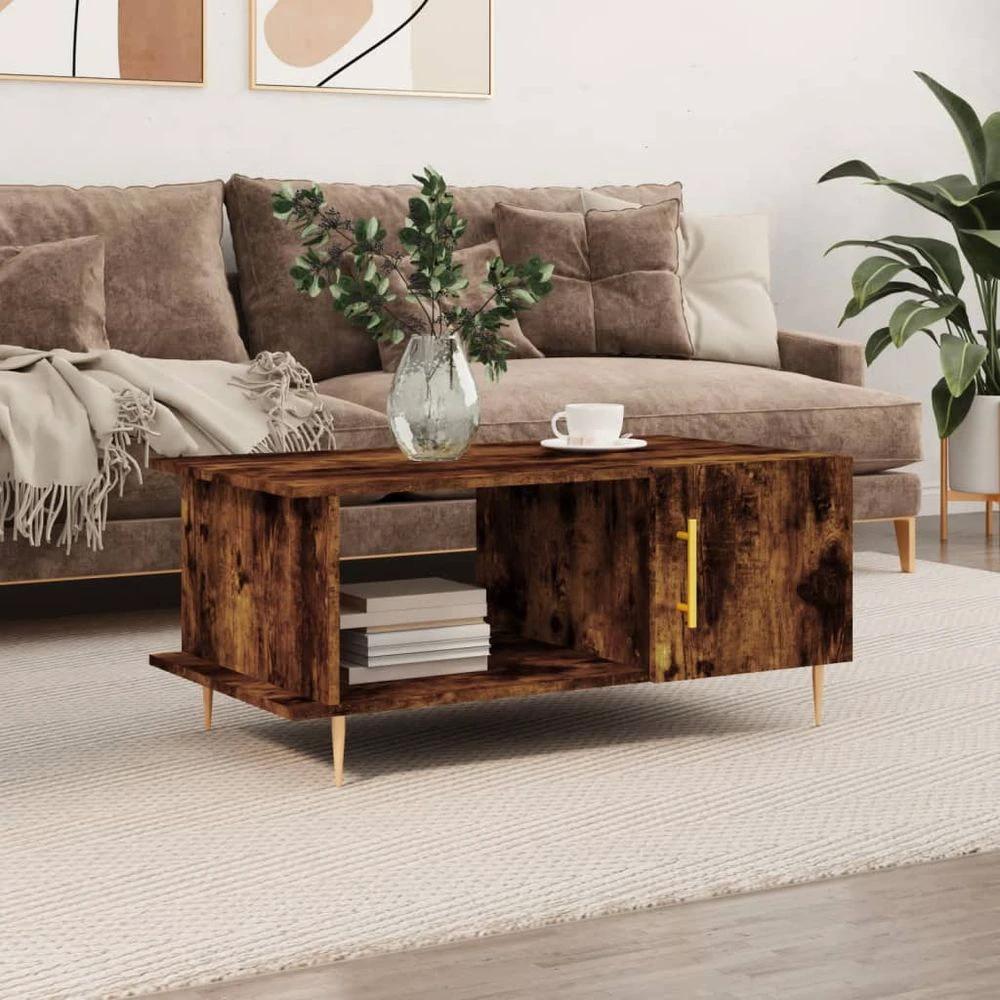 vidaXL Coffee Table White 90x50x40 cm vidaXL Engineered Wood - Coffee Tables Coffee Table