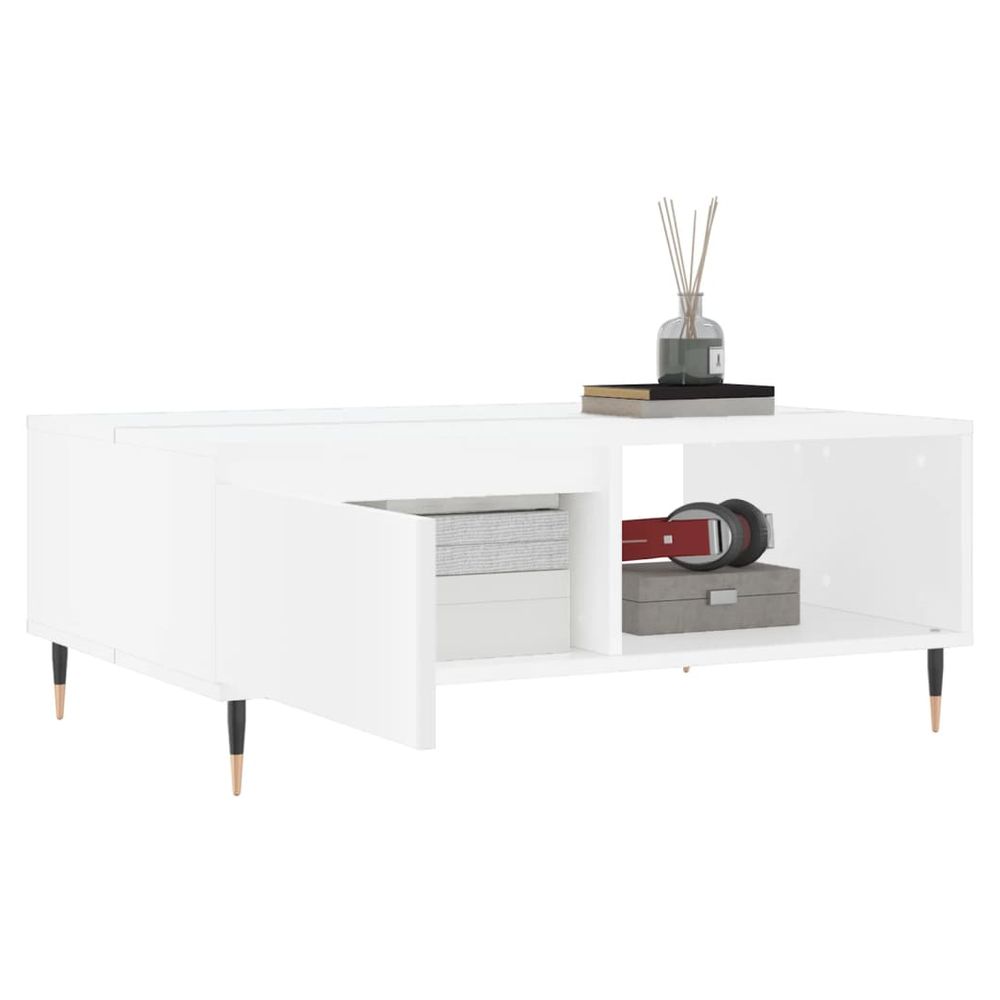 vidaXL Coffee Table White 90x60x35 cm vidaXL Engineered Wood - Coffee Tables Coffee Table