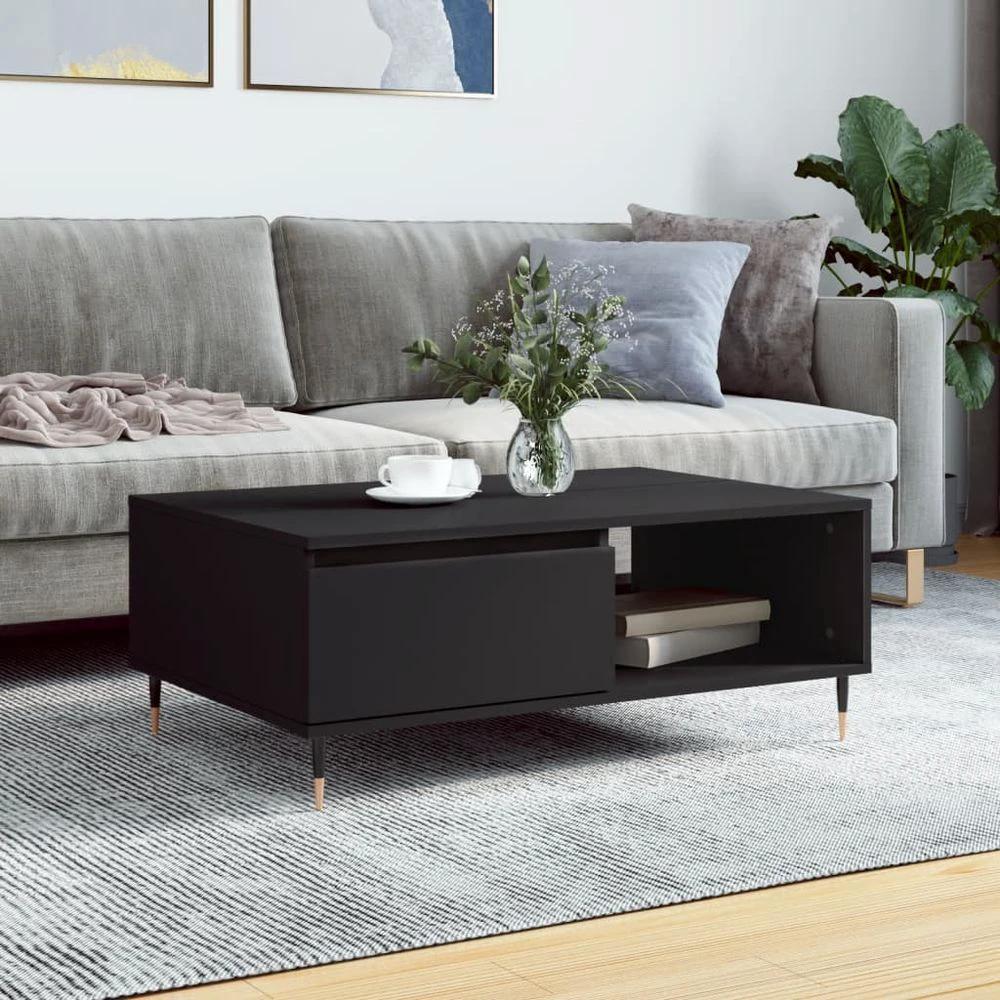 vidaXL Coffee Table White 90x60x35 cm vidaXL Engineered Wood - Coffee Tables Coffee Table