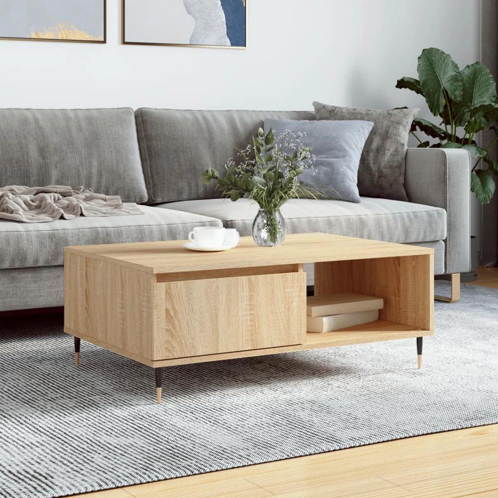 vidaXL Coffee Table White 90x60x35 cm vidaXL Engineered Wood - Coffee Tables Coffee Table