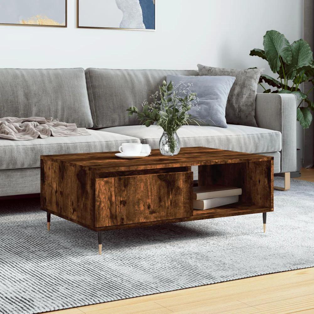 vidaXL Coffee Table White 90x60x35 cm vidaXL Engineered Wood - Coffee Tables Coffee Table