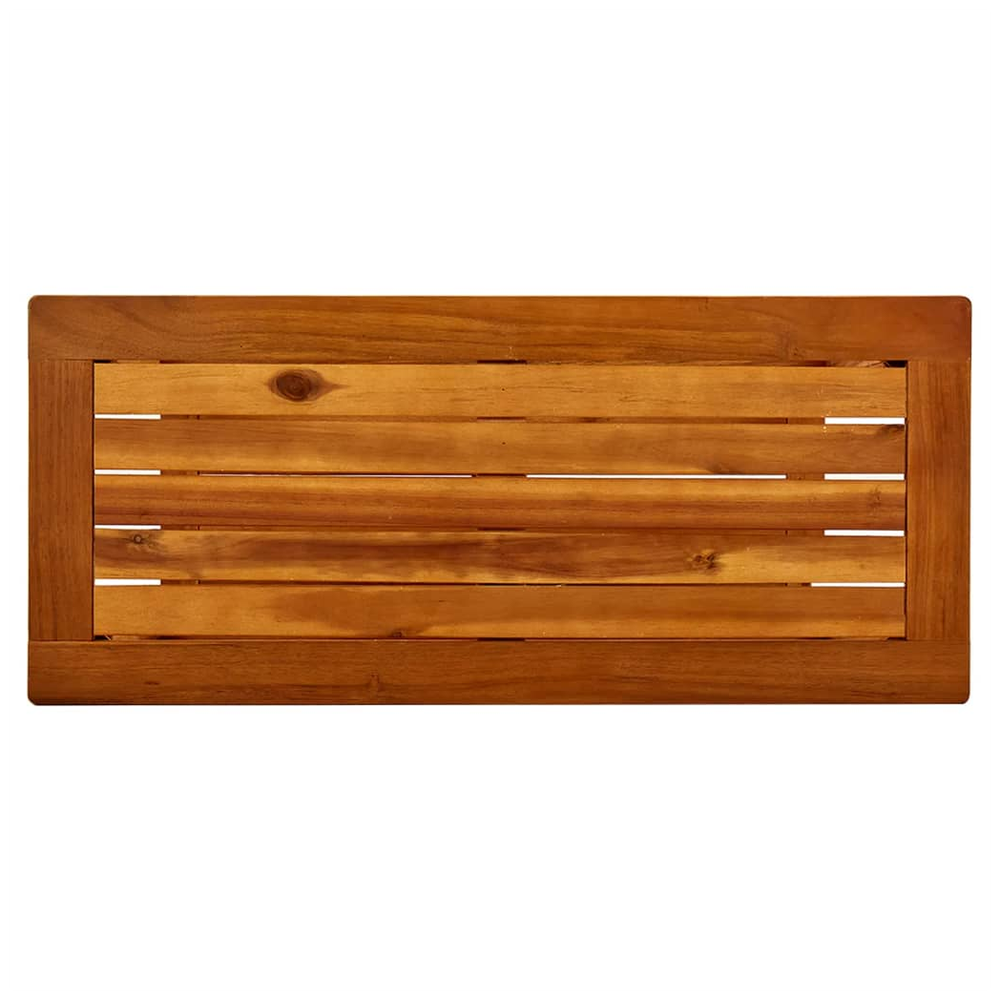 Garden Console Table vidaXL 80x35x75 cm Solid Acacia Wood by vidaXL