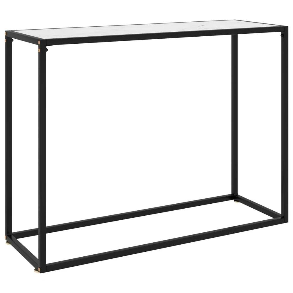 Console Table vidaXL Transparent 120x35x75 cm Tempered Glass by vidaXL