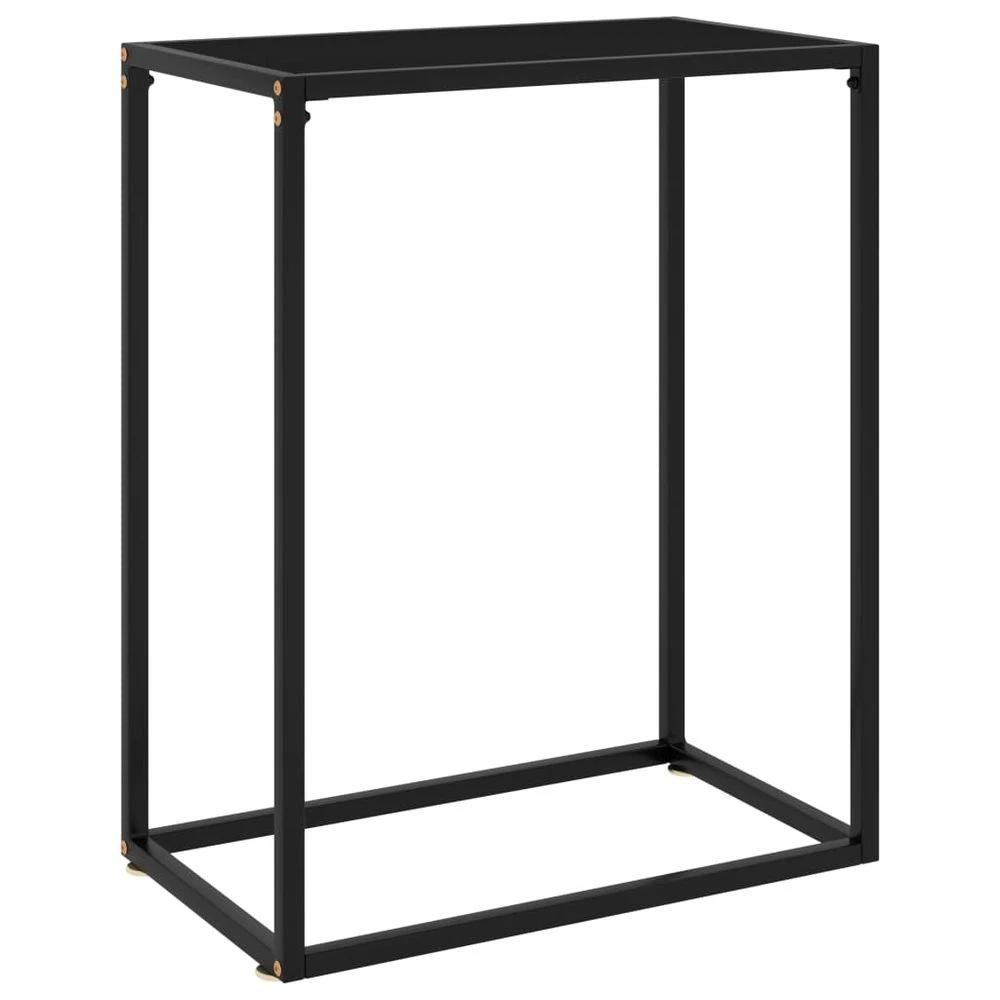 Console Table vidaXL Transparent 120x35x75 cm Tempered Glass by vidaXL