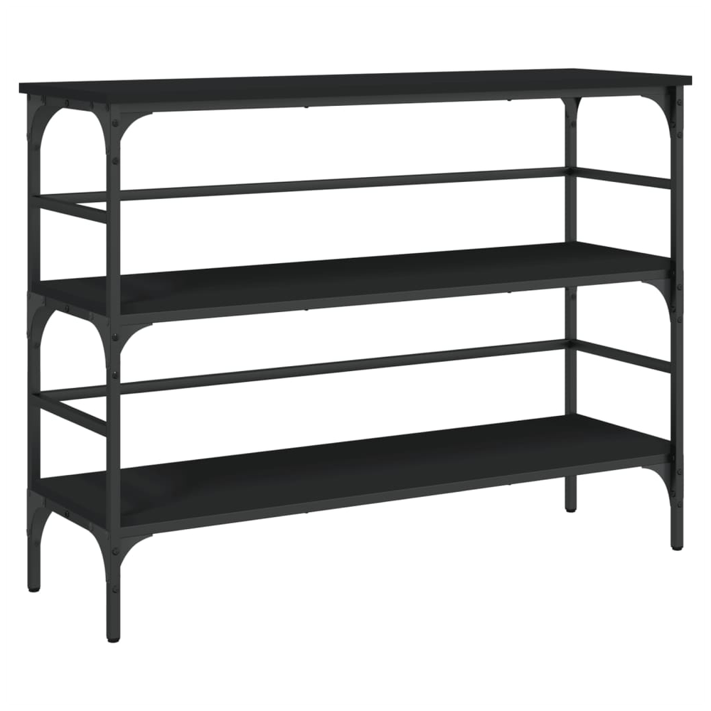 vidaXL Console Table Black 100x32x75 cm vidaXL Engineered Wood - Uncategorized Console Table