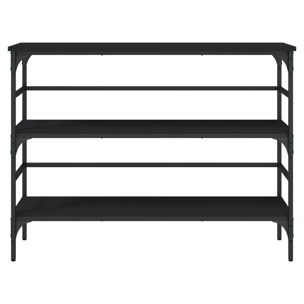 vidaXL Console Table Black 100x32x75 cm vidaXL Engineered Wood - Uncategorized Console Table