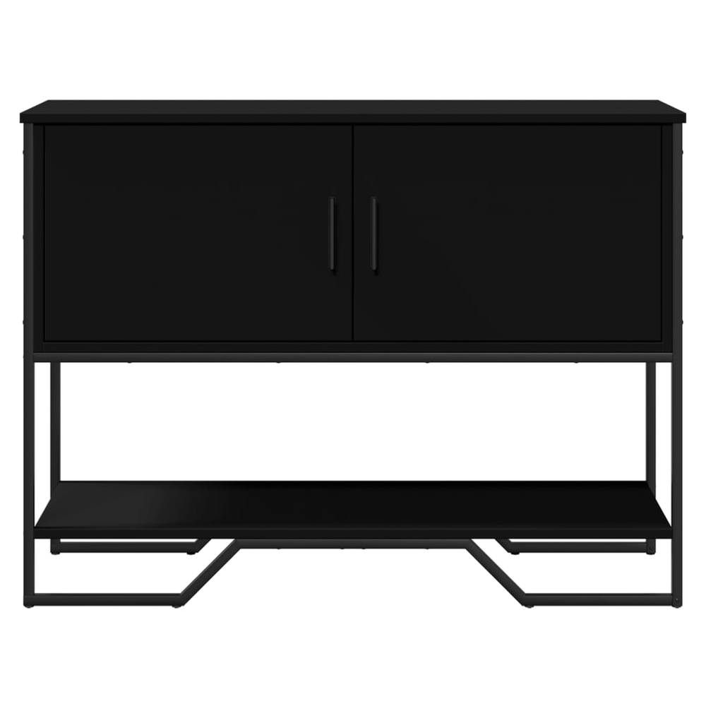 Console Table Black 100x35x74.5 cm vidaXL Engineered Wood by vidaXL