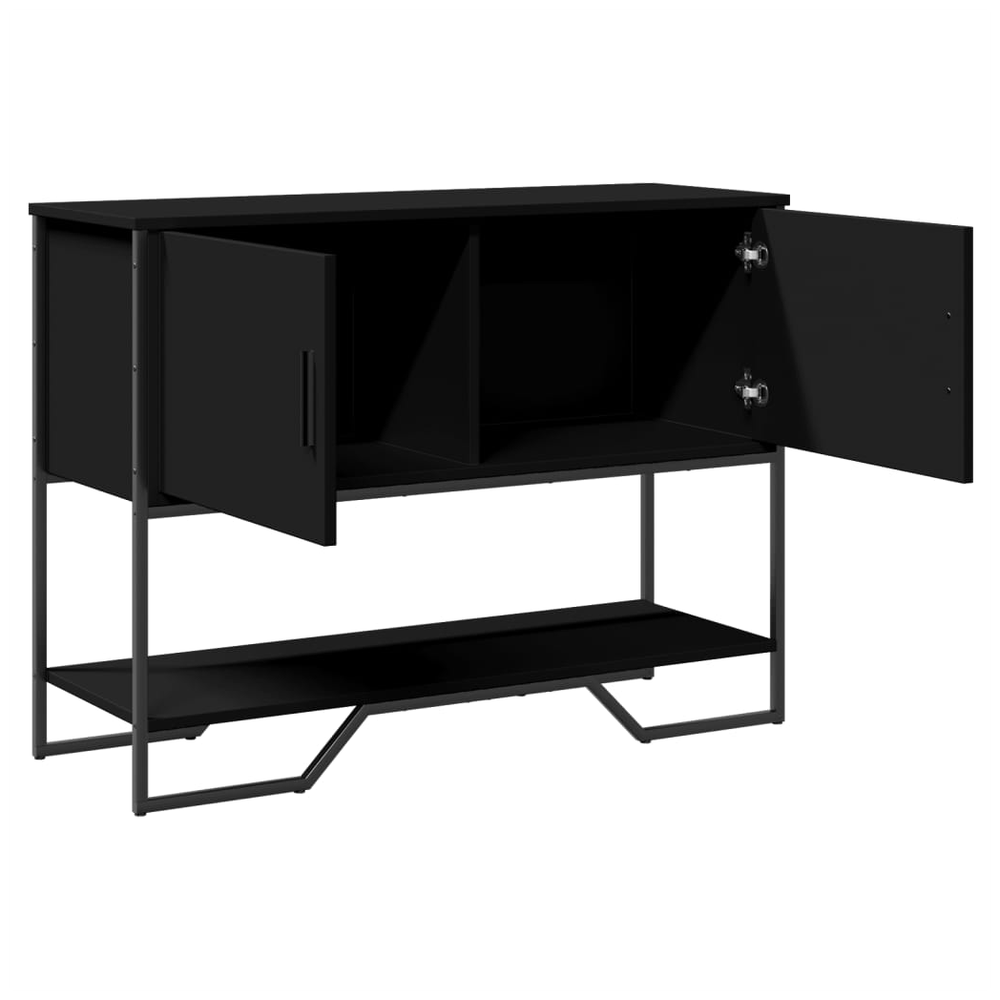 Console Table Black 100x35x74.5 cm vidaXL Engineered Wood by vidaXL