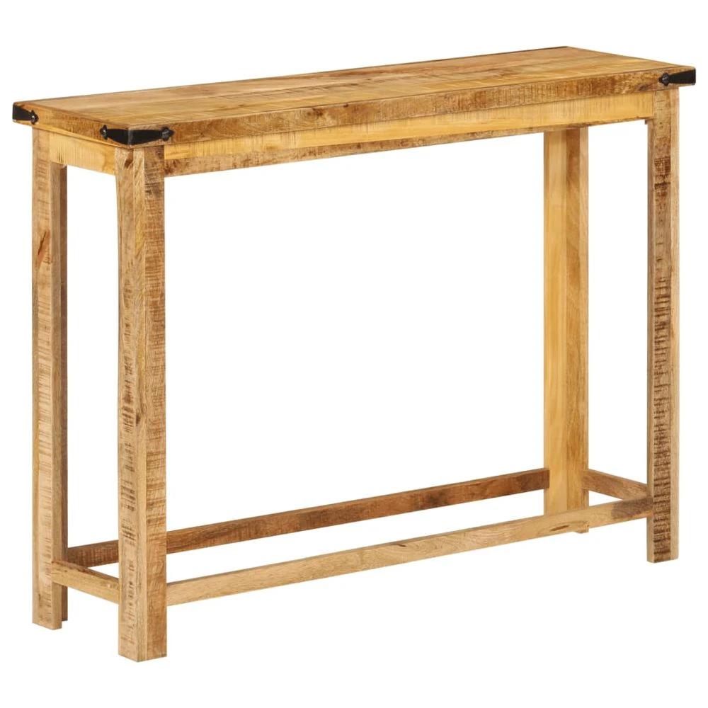 Console Table 100x30x75 cm vidaXL Solid Wood Mango by vidaXL