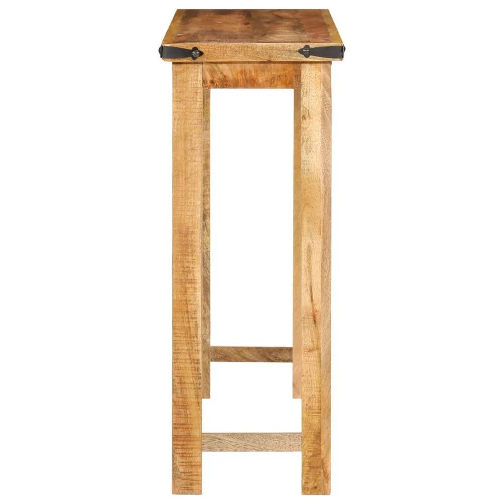 Console Table 100x30x75 cm vidaXL Solid Wood Mango by vidaXL
