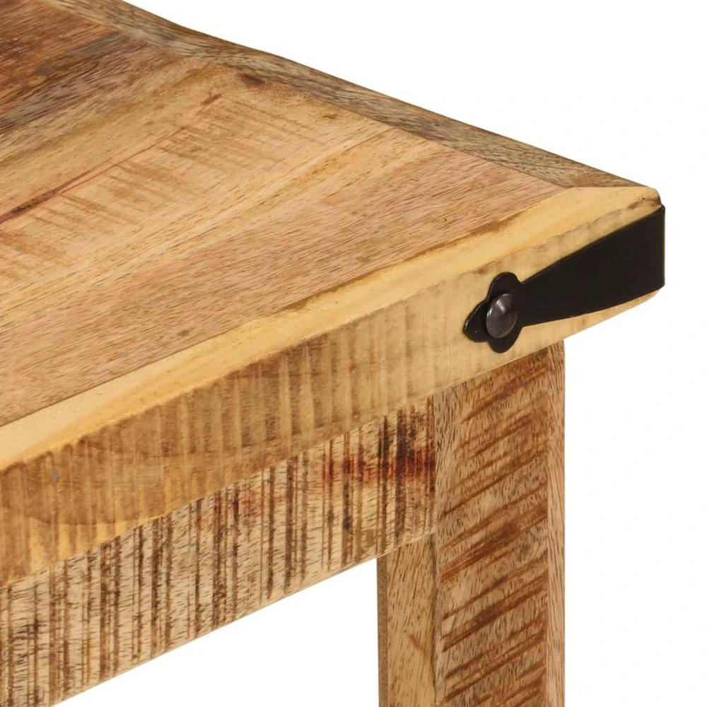 Console Table 100x30x75 cm vidaXL Solid Wood Mango by vidaXL