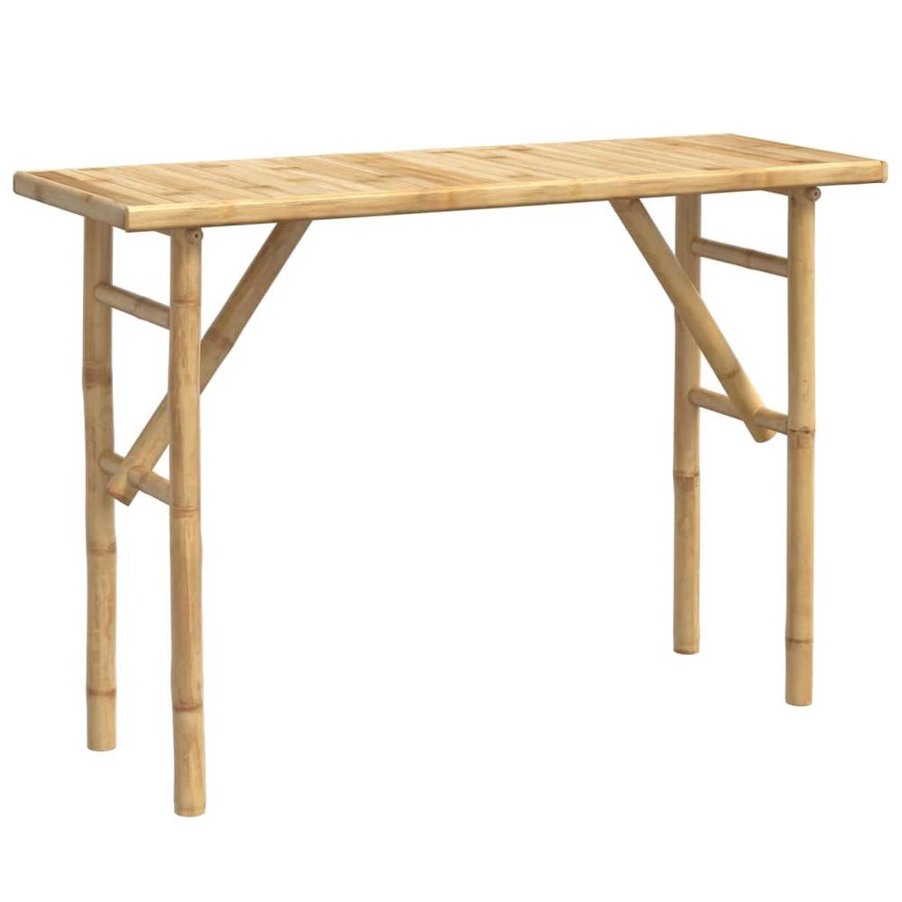 Console Table 115x39x75 cm vidaXL Bamboo by vidaXL