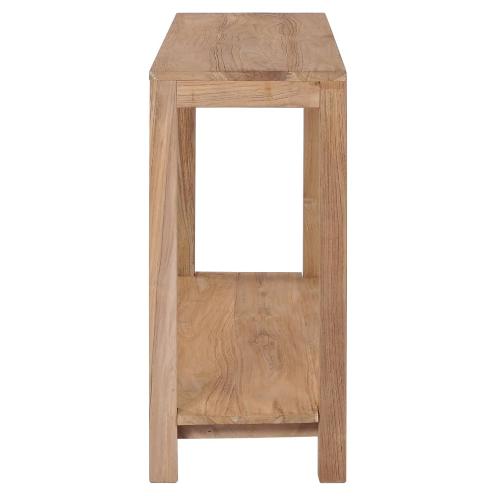 vidaXL Console Table 120x35x75 cm vidaXL Solid Teak Wood - Uncategorized Console Table