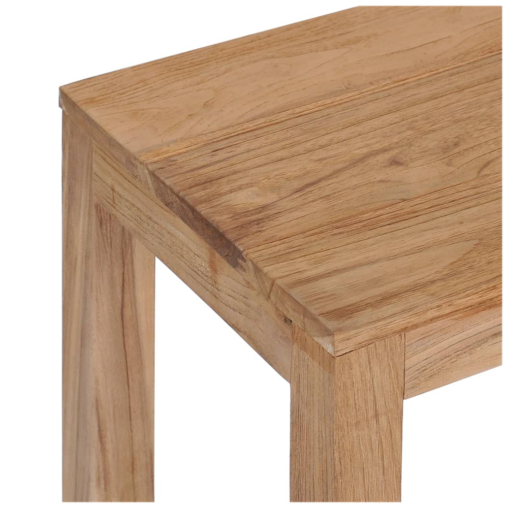 vidaXL Console Table 120x35x75 cm vidaXL Solid Teak Wood - Uncategorized Console Table