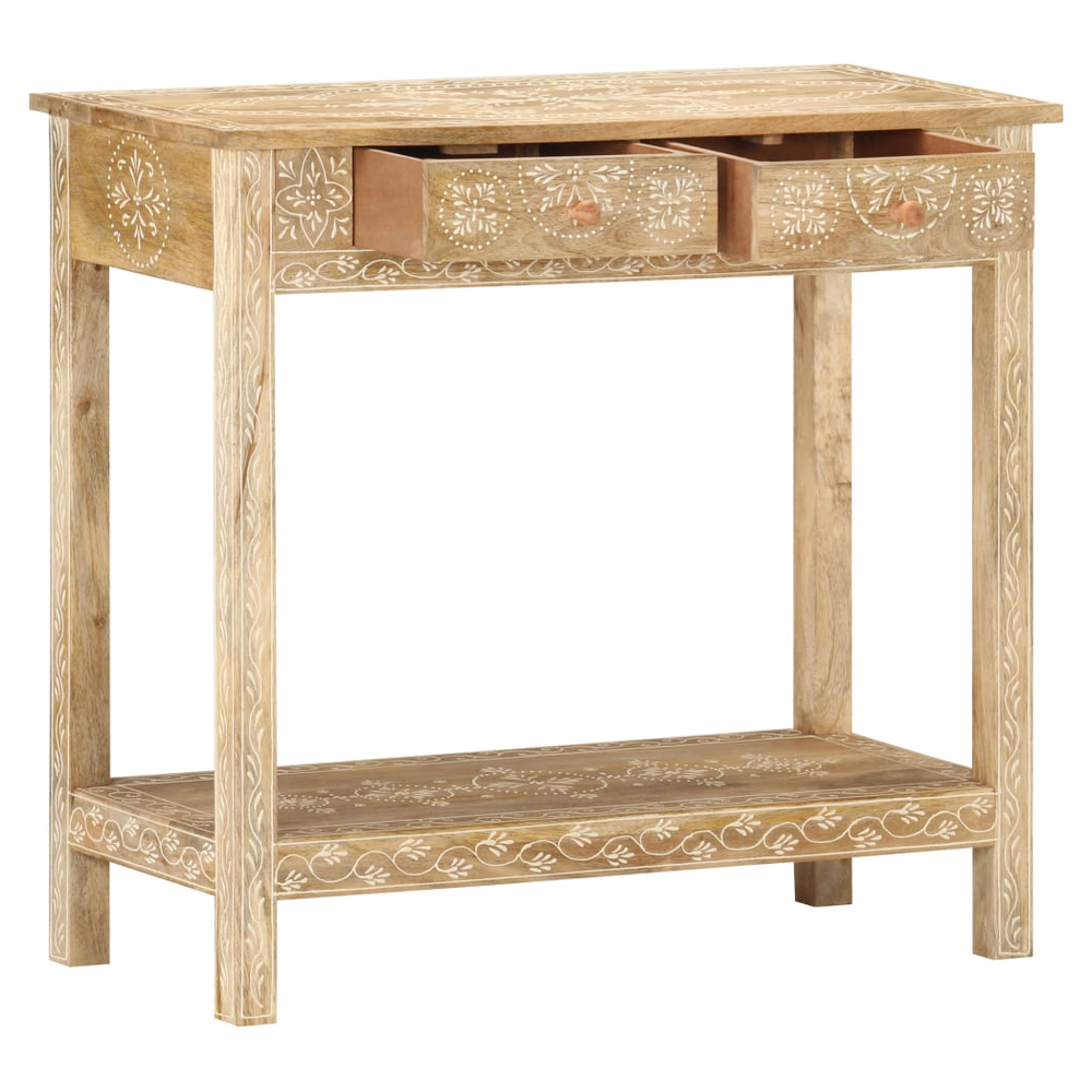 vidaXL Console Table 80x35x74 cm vidaXL Solid Mango Wood - Uncategorized Console Table