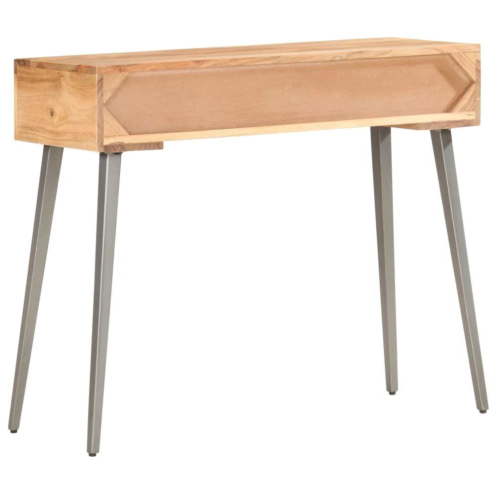 Console Table 90x30x75 cm vidaXL Solid Acacia Wood by vidaXL