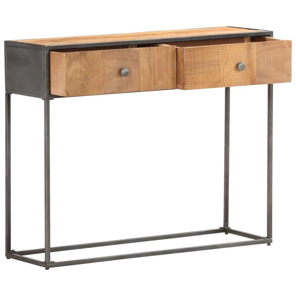 vidaXL Console Table 90x30x75 cm vidaXL Solid Reclaimed Wood - Uncategorized Console Table