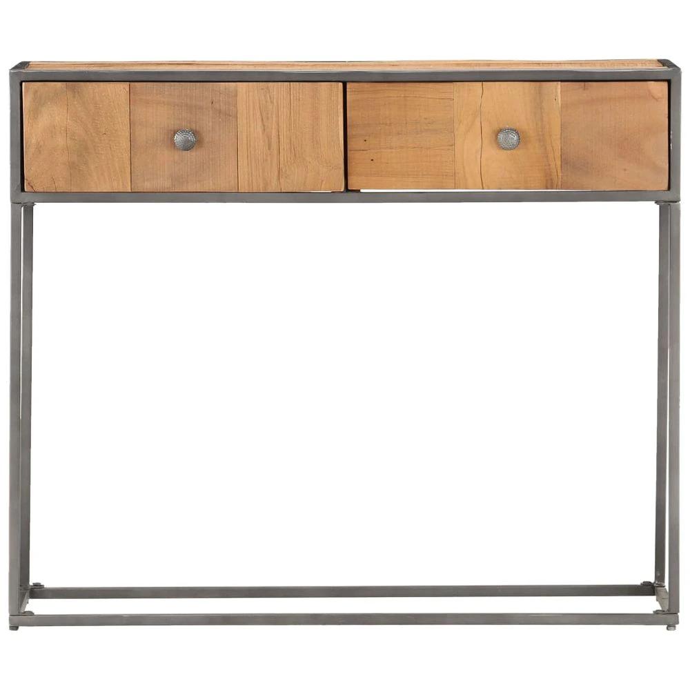 vidaXL Console Table 90x30x75 cm vidaXL Solid Reclaimed Wood - Uncategorized Console Table