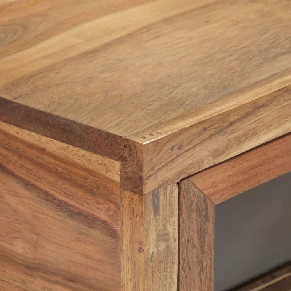 vidaXL Console Table 90x35x76 cm vidaXL Solid Acacia Wood - Uncategorized Console Table