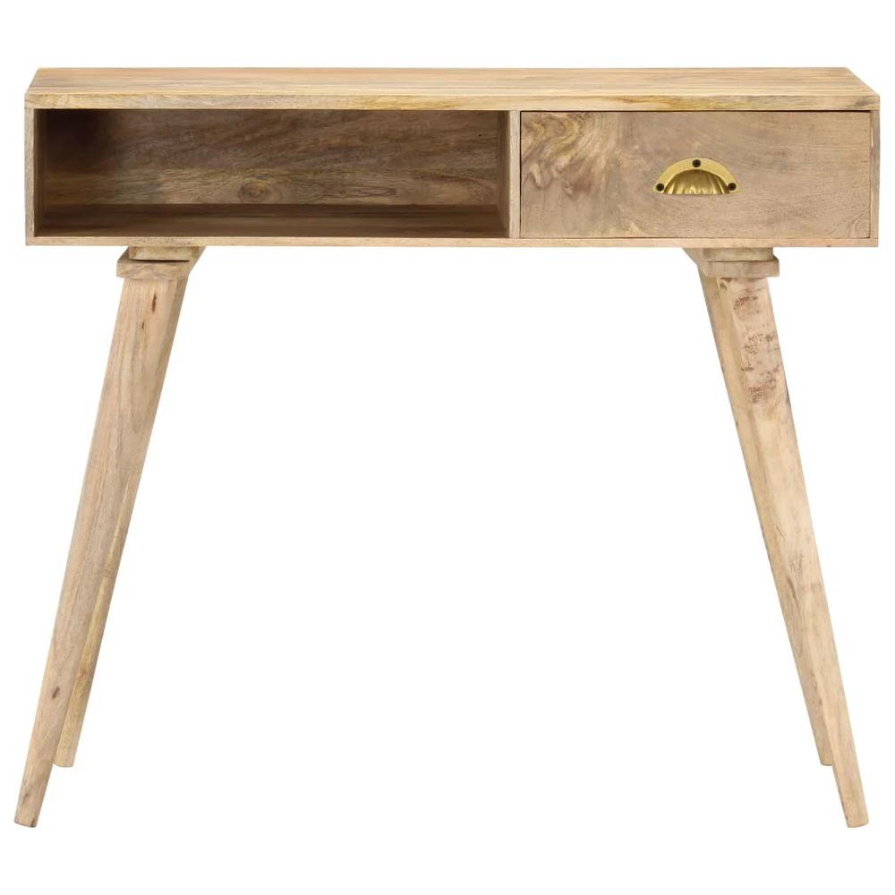vidaXL Console Table 90x45x75 cm vidaXL Solid Mango Wood - Uncategorized Console Table