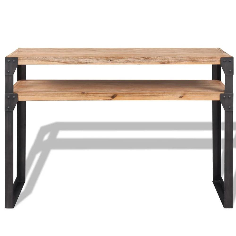 Console Table vidaXL Solid Acacia Wood 120x40x85 cm by vidaXL
