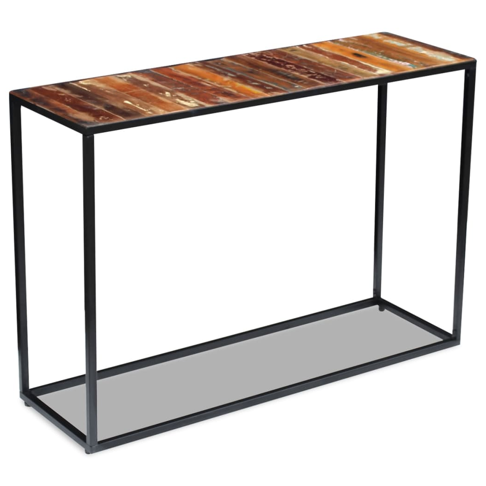 vidaXL Console Table vidaXL Solid Reclaimed Wood 110x35x76 cm - Uncategorized Console Table