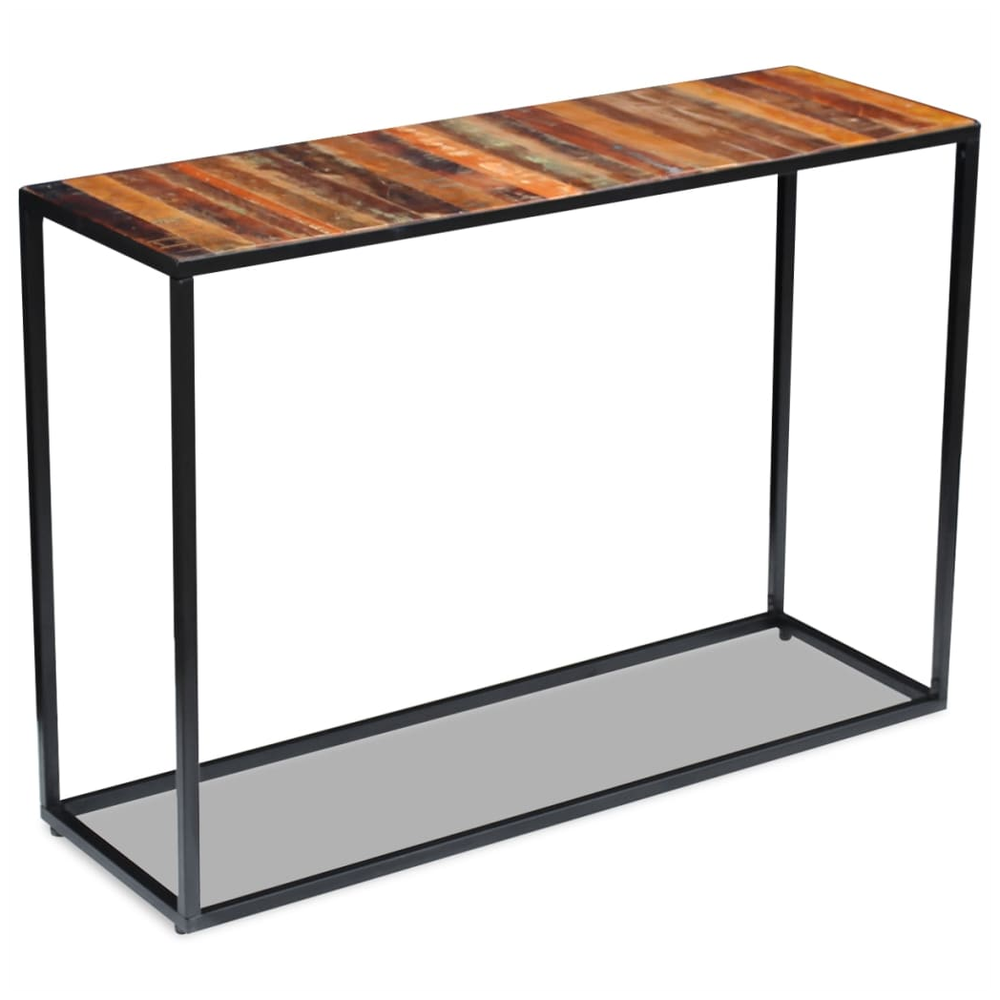 vidaXL Console Table vidaXL Solid Reclaimed Wood 110x35x76 cm - Uncategorized Console Table