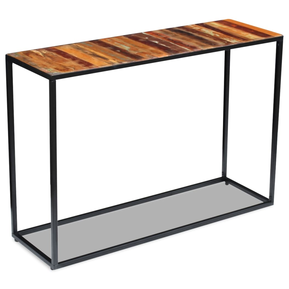 vidaXL Console Table vidaXL Solid Reclaimed Wood 110x35x76 cm - Uncategorized Console Table