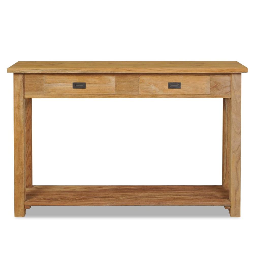 Console Table vidaXL Solid Teak 120x30x80 cm by vidaXL