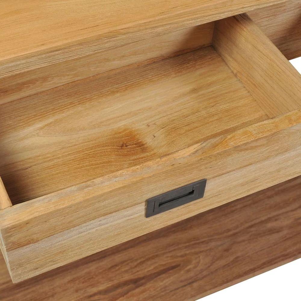 Console Table vidaXL Solid Teak 120x30x80 cm by vidaXL