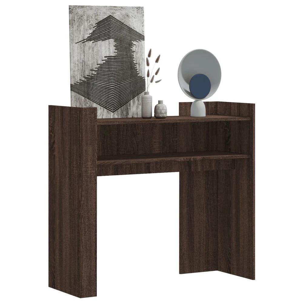 vidaXL Console Table vidaXL White 100x35x90 cm Engineered Wood - Uncategorized Console Table