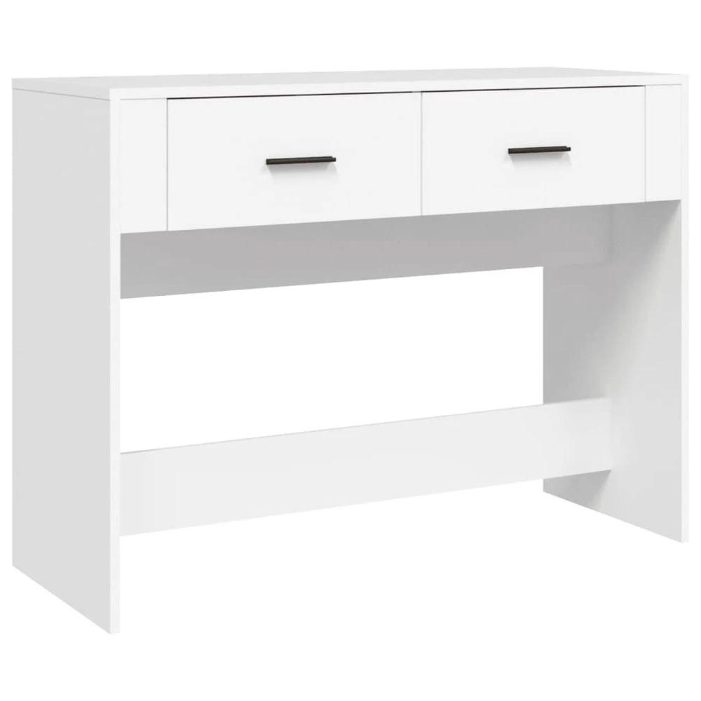 Console Table vidaXL White 100x39x75 cm Engineered Wood by vidaXL