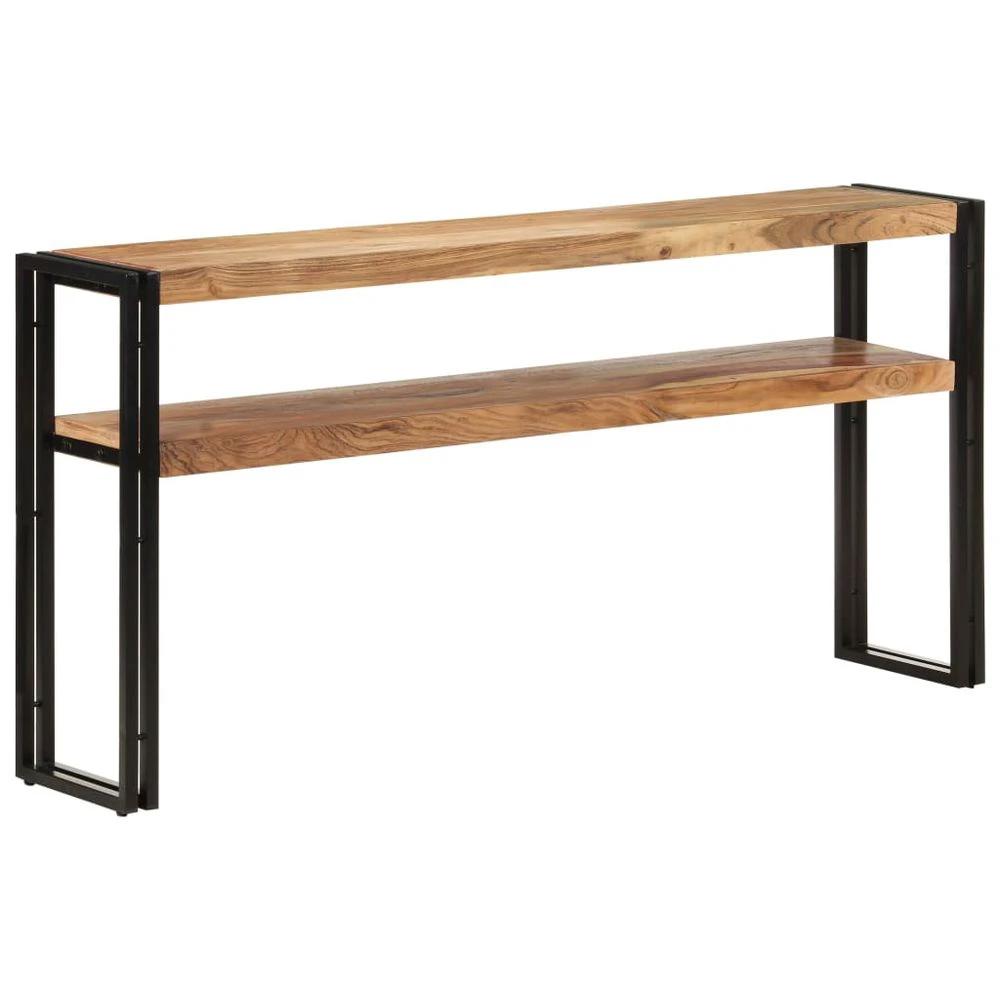 Console Table 90x30x75 cm vidaXL Rough Mango Wood by vidaXL