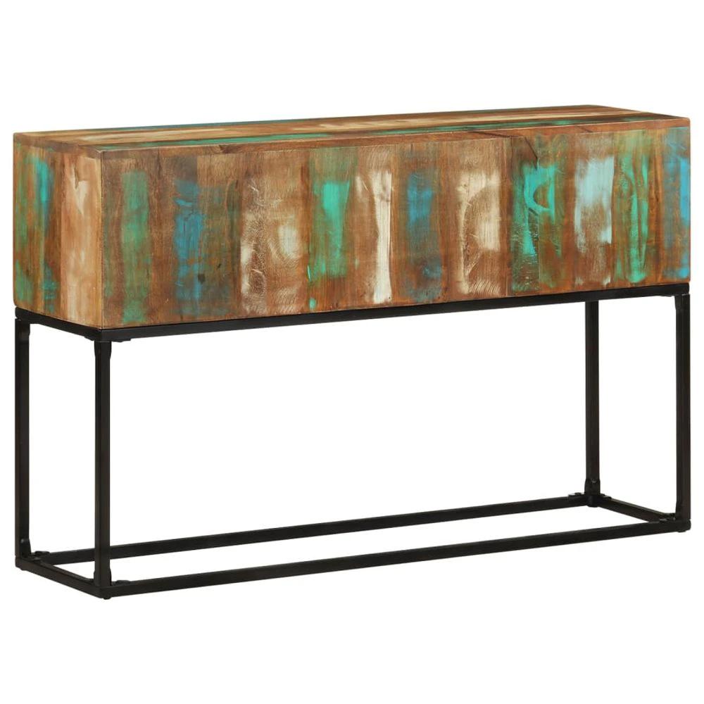 Console Table 120x30x75 cm vidaXL Rough Mango Wood by vidaXL