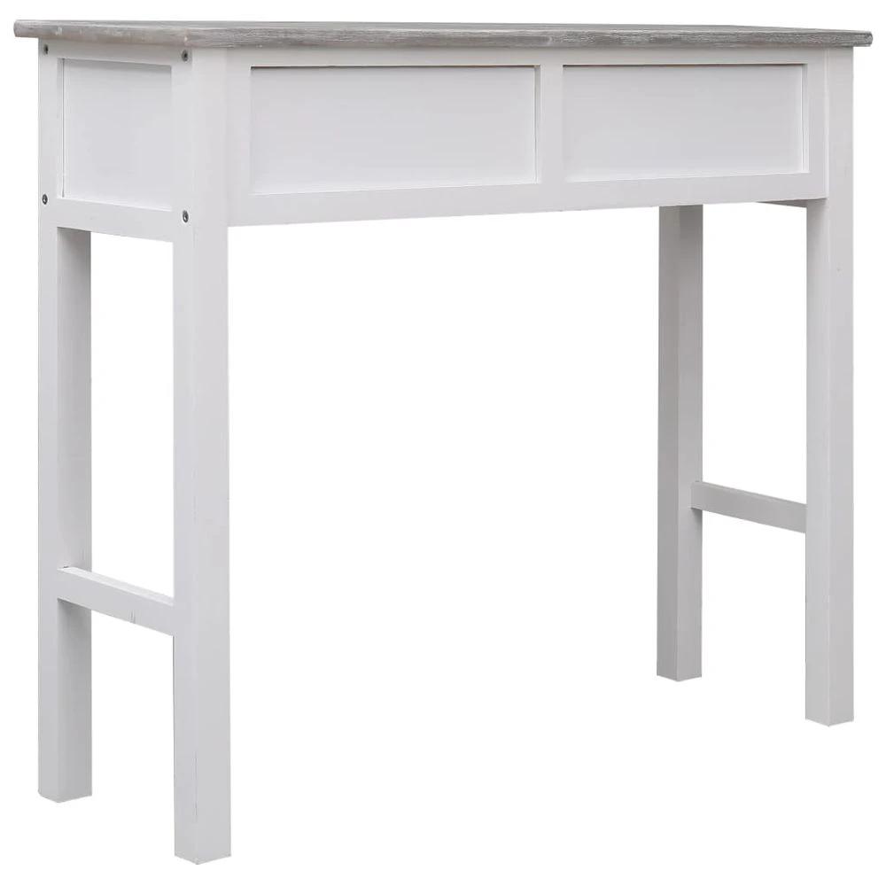 vidaXL Console Table Grey 90x30x77 cm vidaXL Wood - Uncategorized Console Table