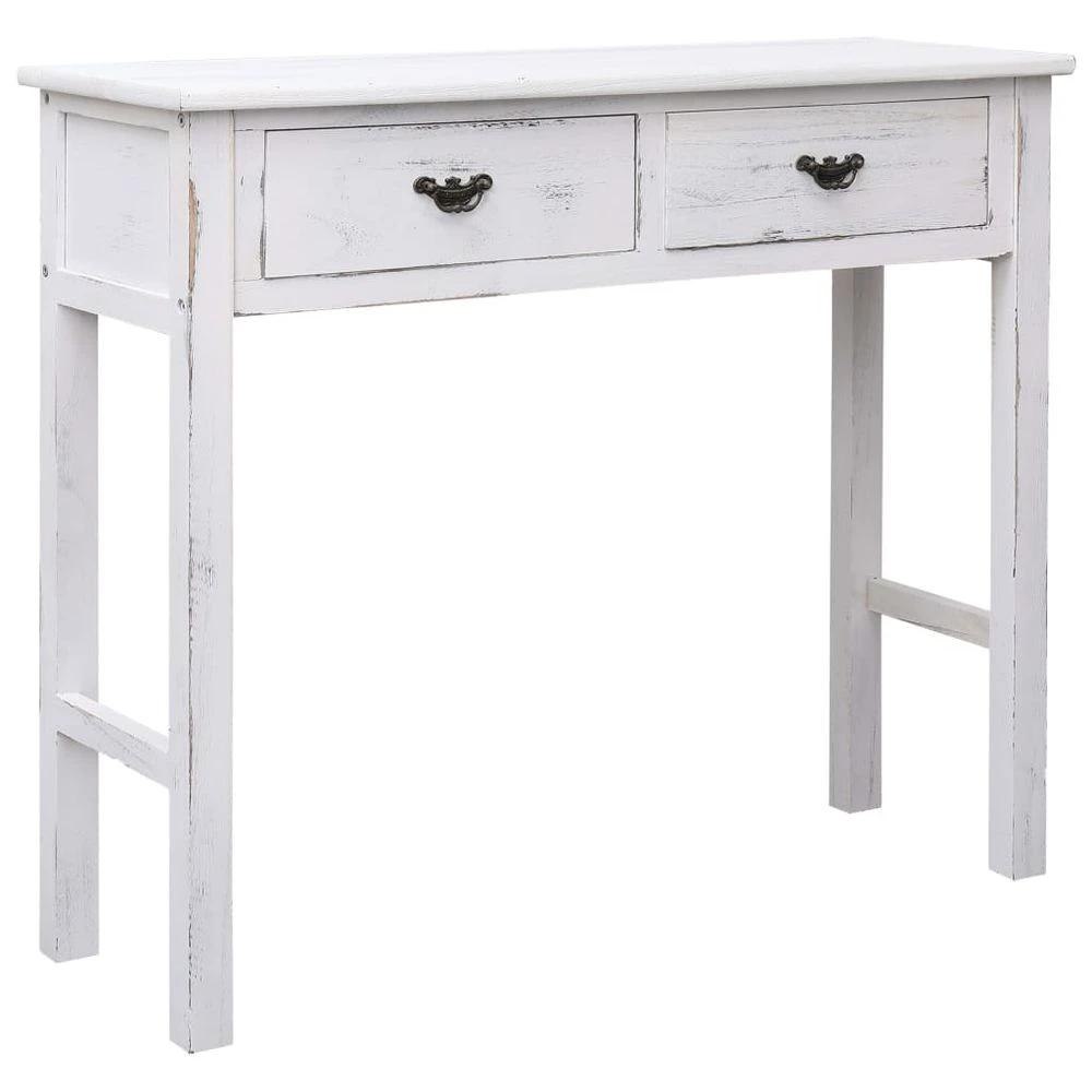 vidaXL Console Table Grey 90x30x77 cm vidaXL Wood - Uncategorized Console Table