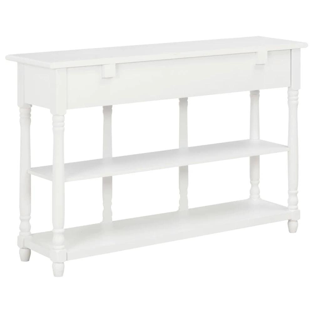 Console Table vidaXL White 120x30x76 cm MDF by vidaXL