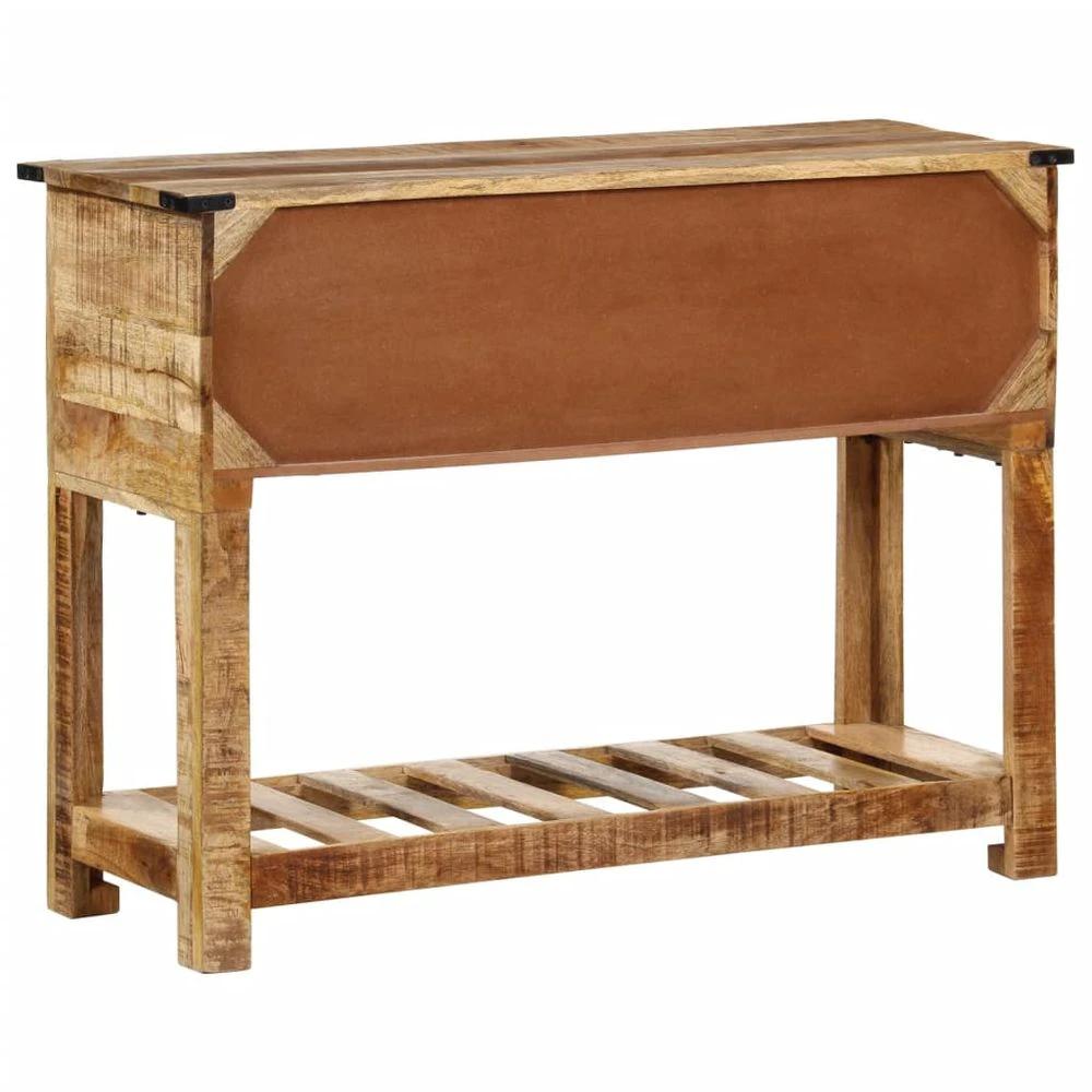 Console Table 100x35x75 cm vidaXL Solid Wood Mango by vidaXL