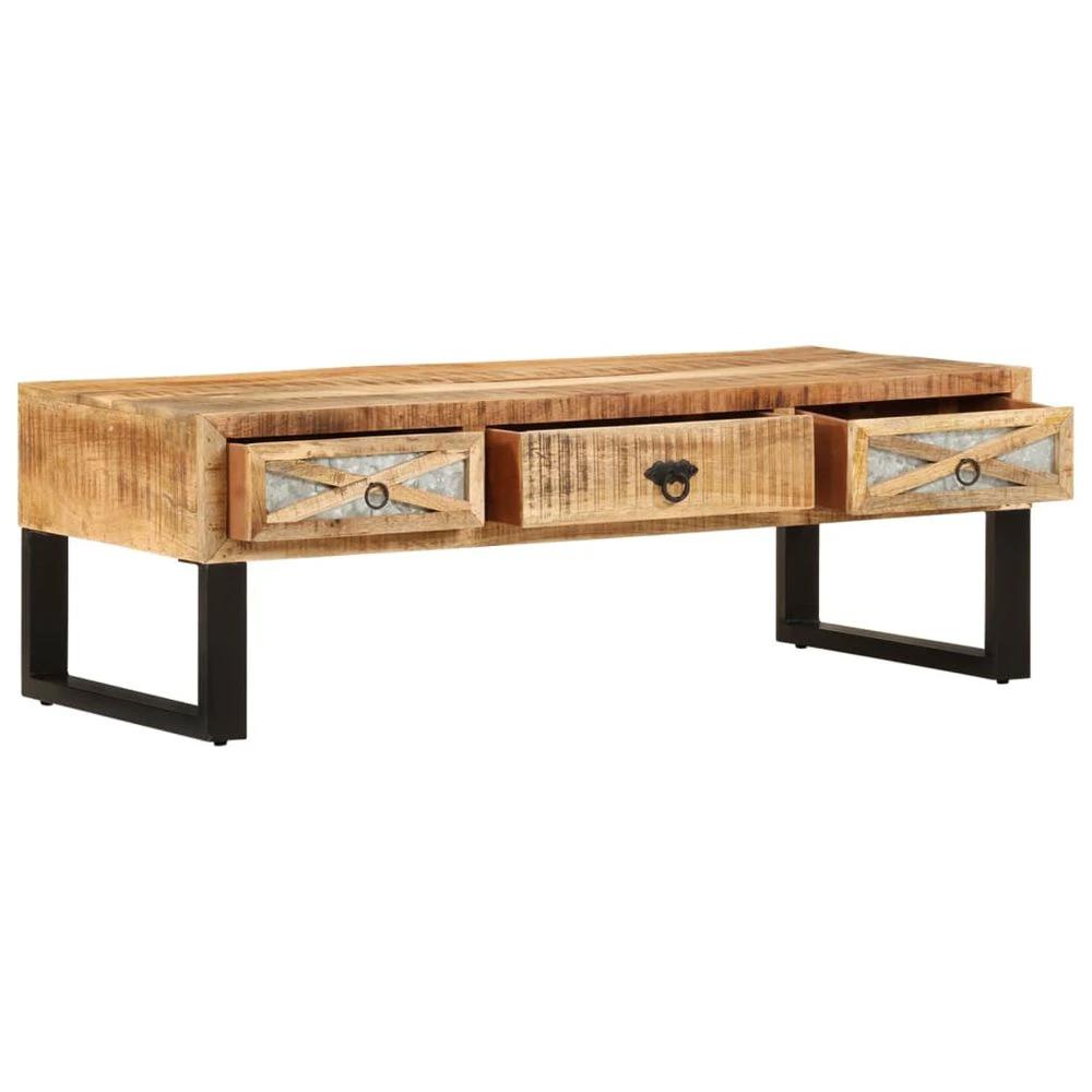 vidaXL Coffee Table 110x50x38 cm vidaXL Solid Mango Wood -