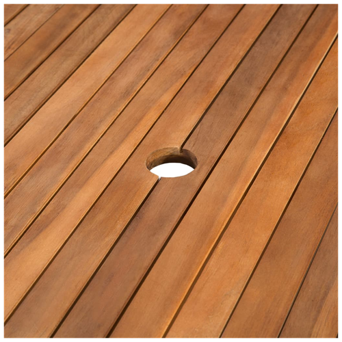 vidaXL Garden Table 150x90x74 cm Solid Acacia Wood -