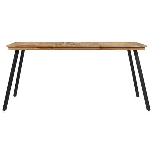 vidaXL Dining Table 169x98.5x76 cm Solid Wood Teak -