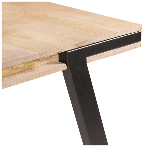 vidaXL vidaXL Dining Table 180x90x76 cm Solid Mango Wood -